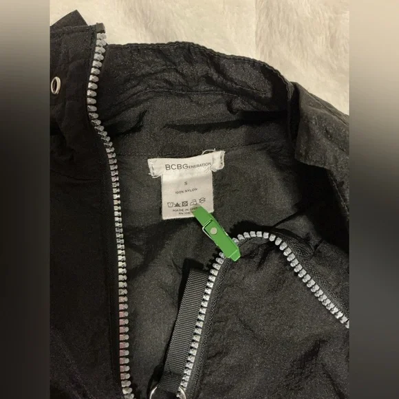 BCBGeneration Black and Gray Women's Jacket - Picture 4 of 6